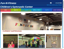 Tablet Screenshot of fun-n-fitness.net